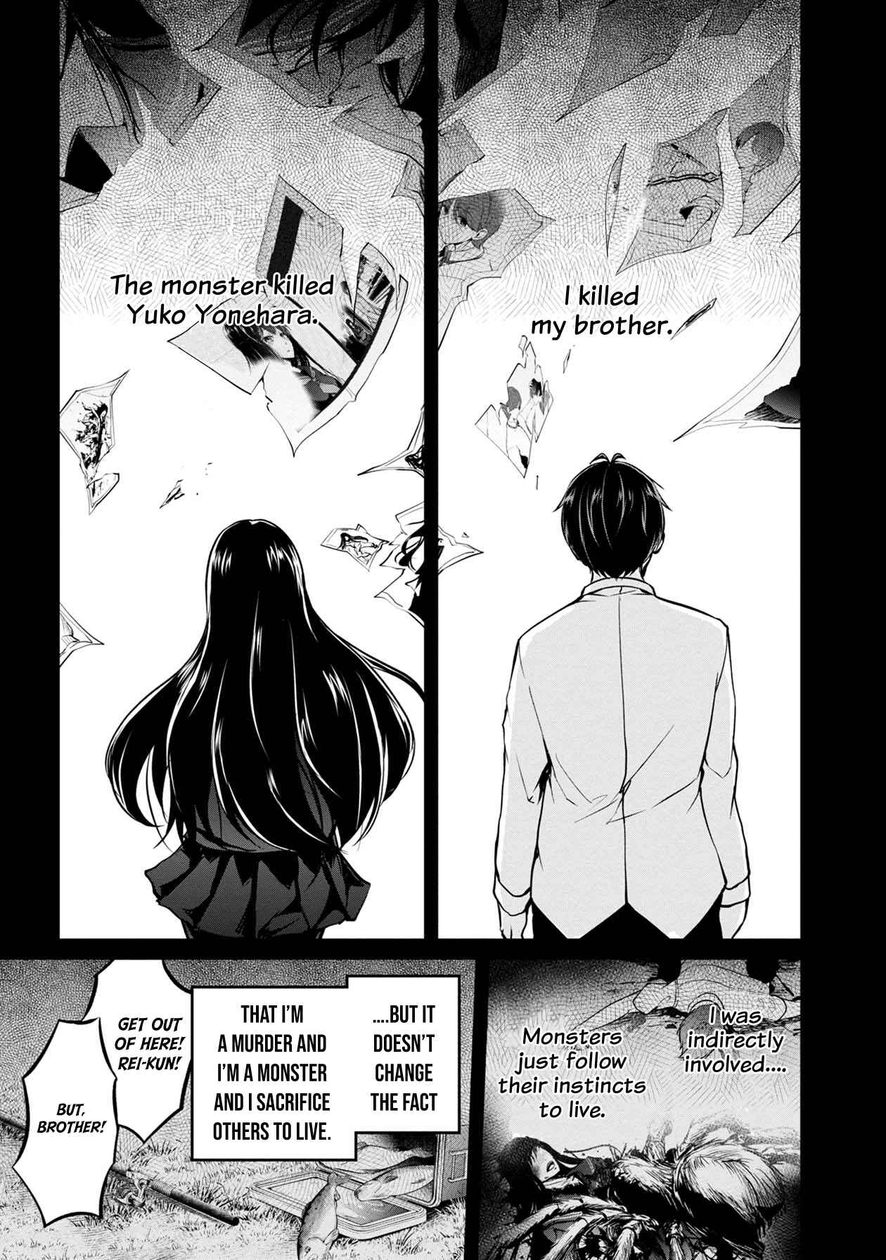 Page 32 Chapter 34 Namae no nai Kaibutsu - Kumo to Shoujo to Ryoki Satsujin