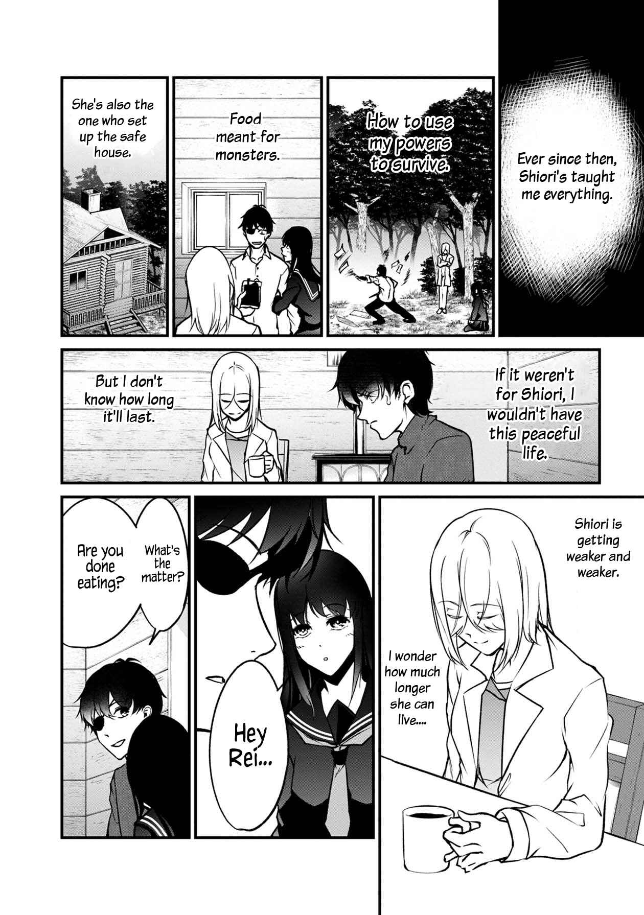 Page 19 Chapter 39 Namae no nai Kaibutsu - Kumo to Shoujo to Ryoki Satsujin