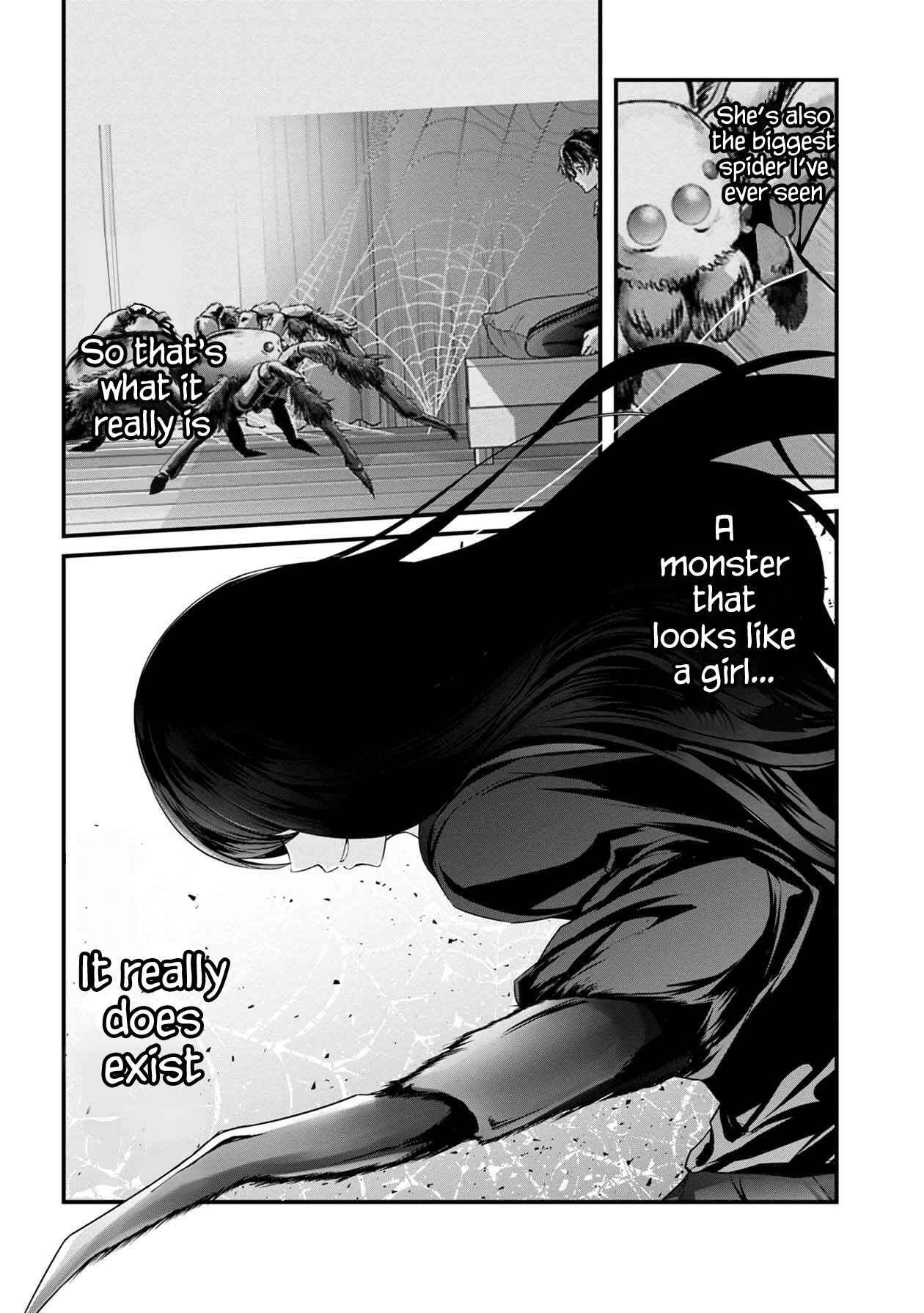Page 10 Chapter 24 Namae no nai Kaibutsu - Kumo to Shoujo to Ryoki Satsujin