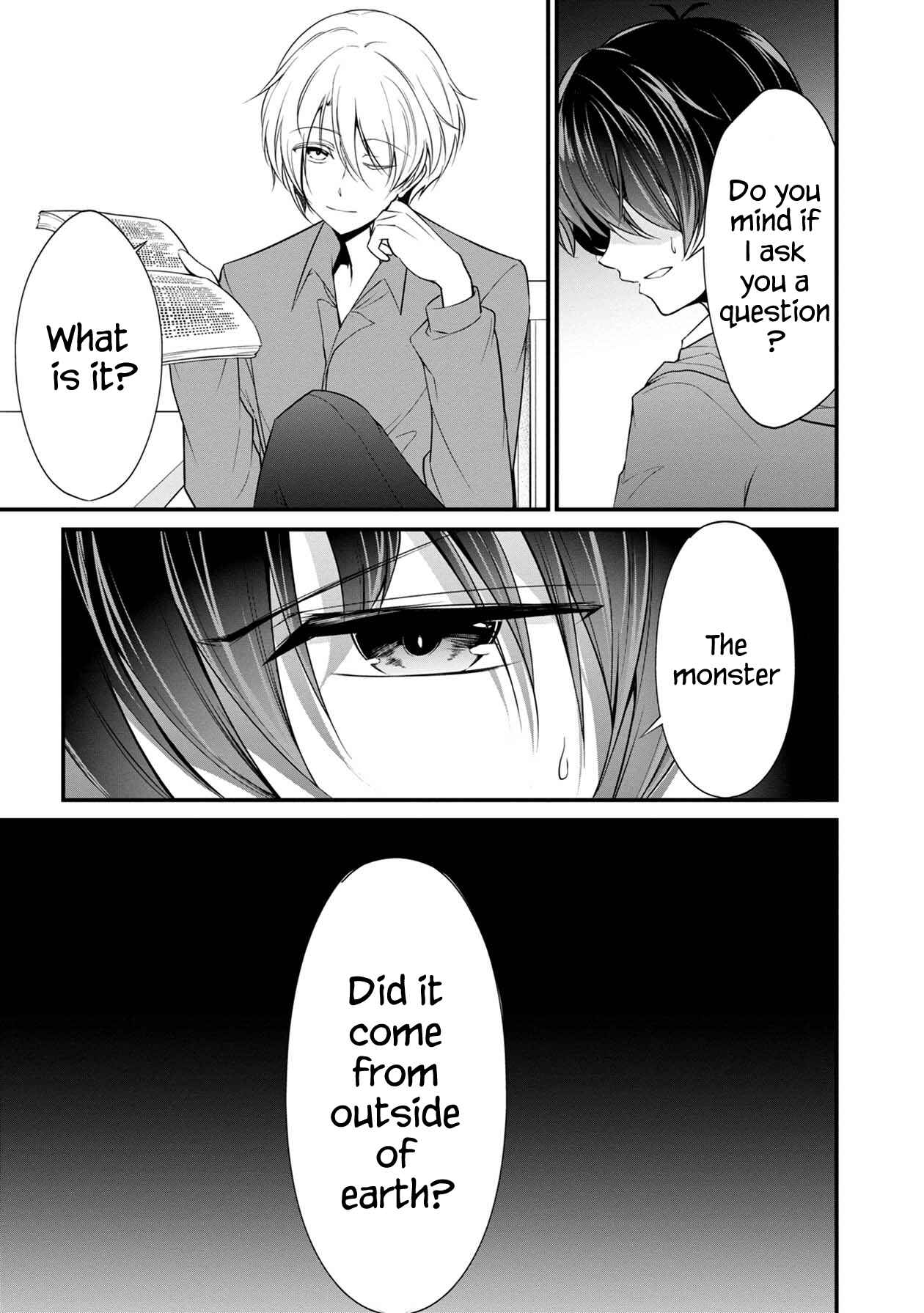 Page 17 Chapter 24 Namae no nai Kaibutsu - Kumo to Shoujo to Ryoki Satsujin