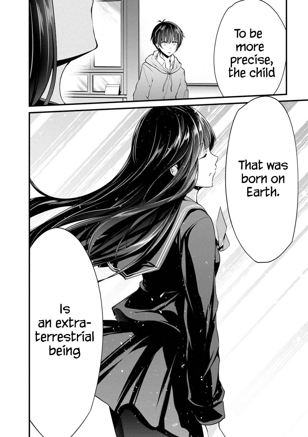 Page 22 Chapter 24 Namae no nai Kaibutsu - Kumo to Shoujo to Ryoki Satsujin