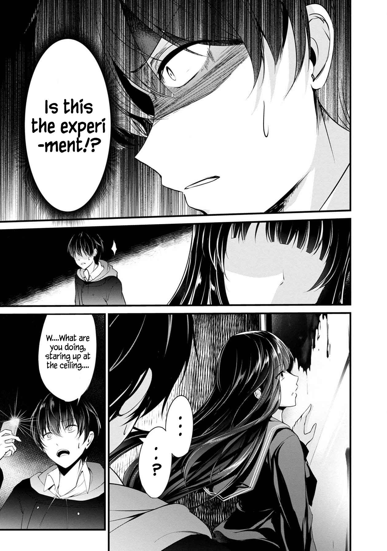 Page 13 Chapter 28 Namae no nai Kaibutsu - Kumo to Shoujo to Ryoki Satsujin