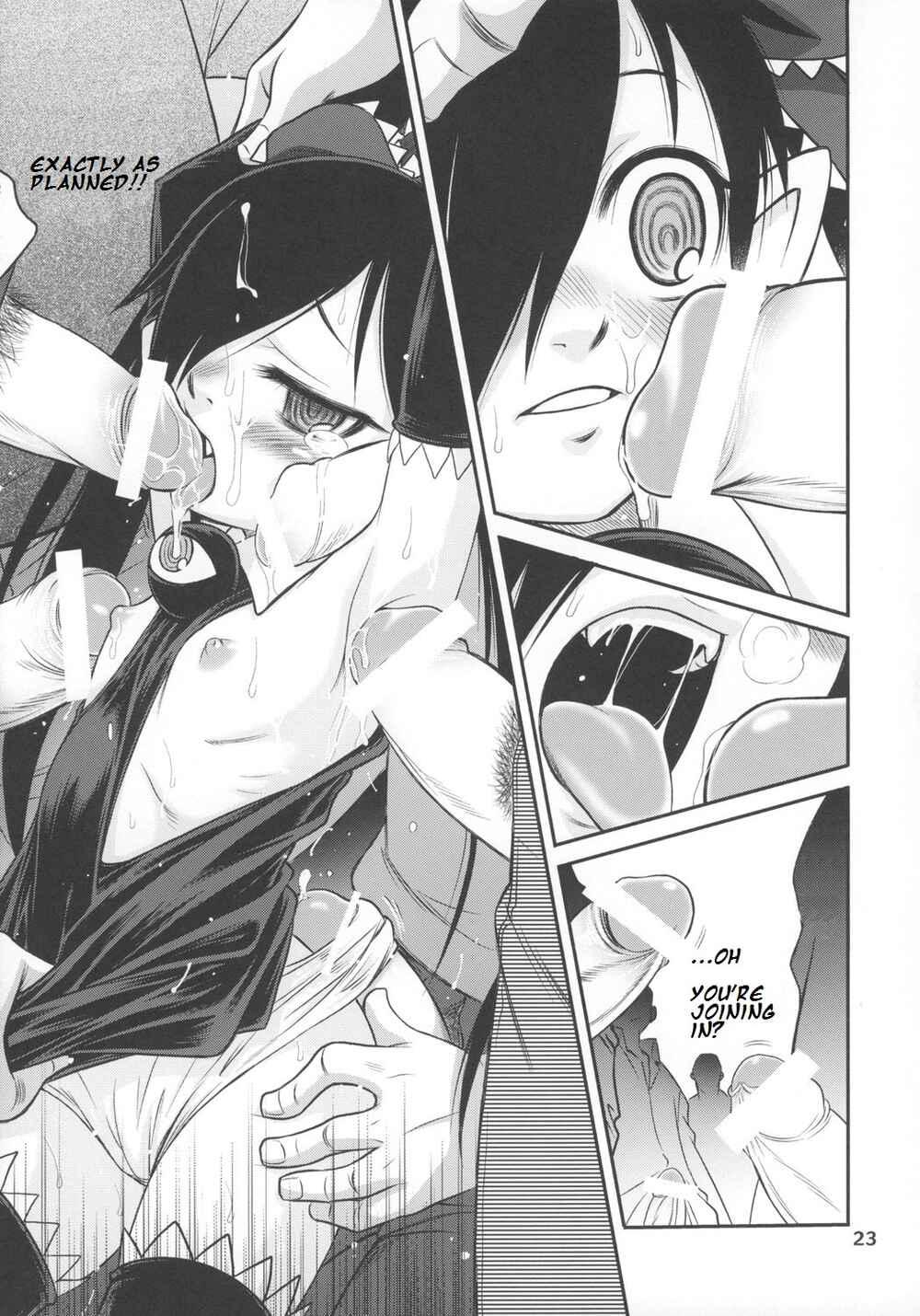Page 22 Chapter 1 Backbeard-sama ga miteru - Ushiro no Beako-sama (Doujinshi)