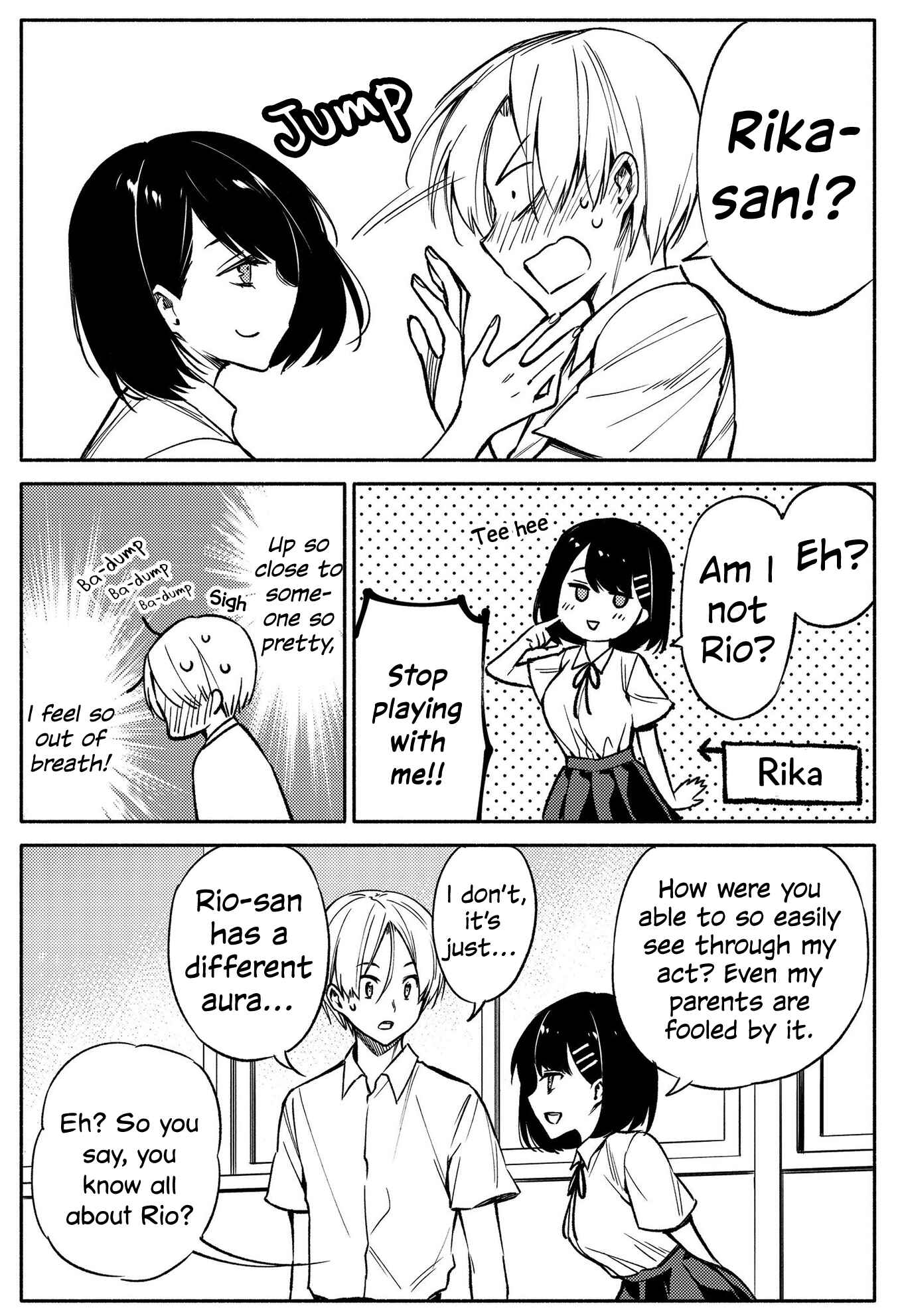 Page 2 Chapter 2 The Two-Faced Transfer Student