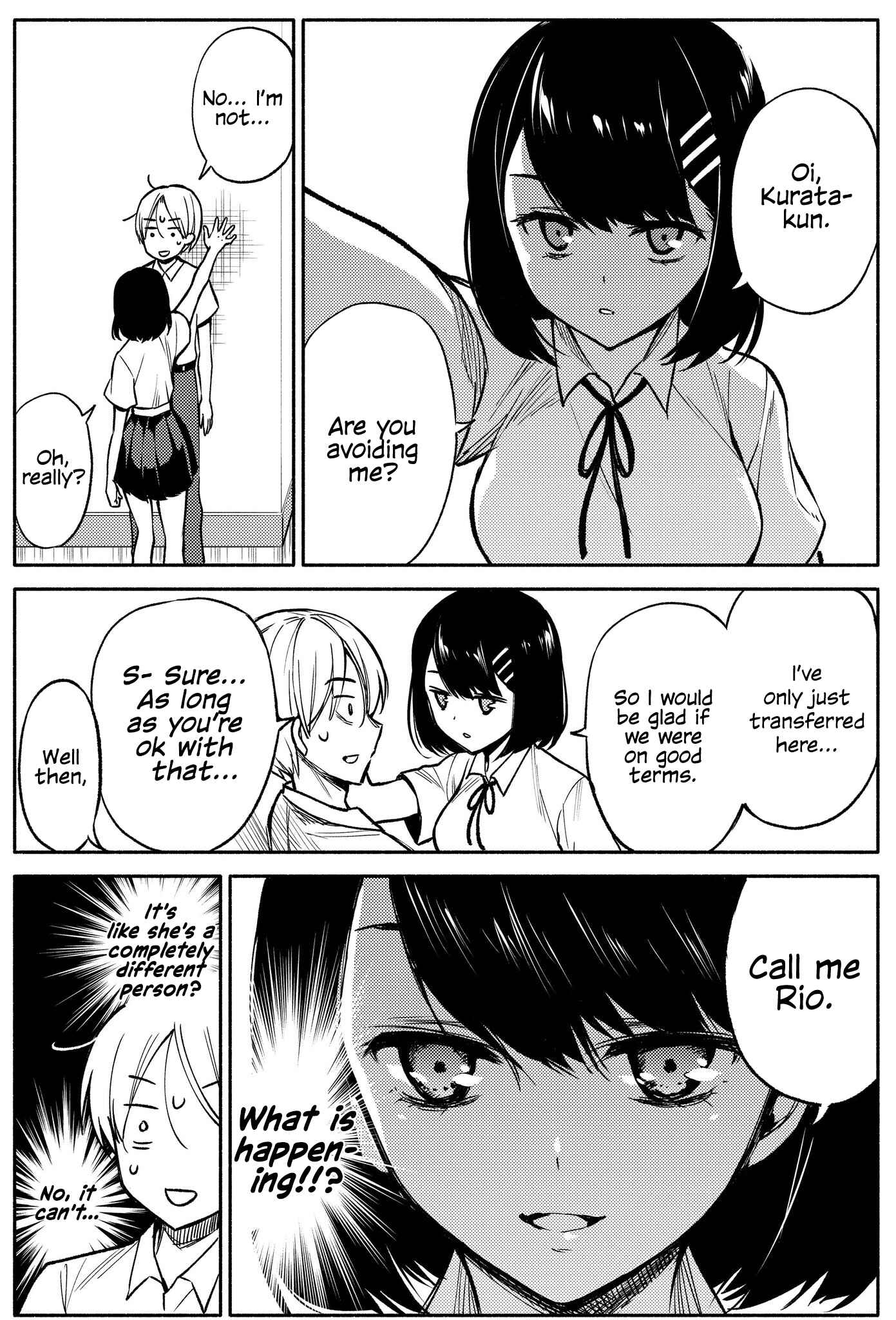 Page 2 Chapter 1 The Two-Faced Transfer Student