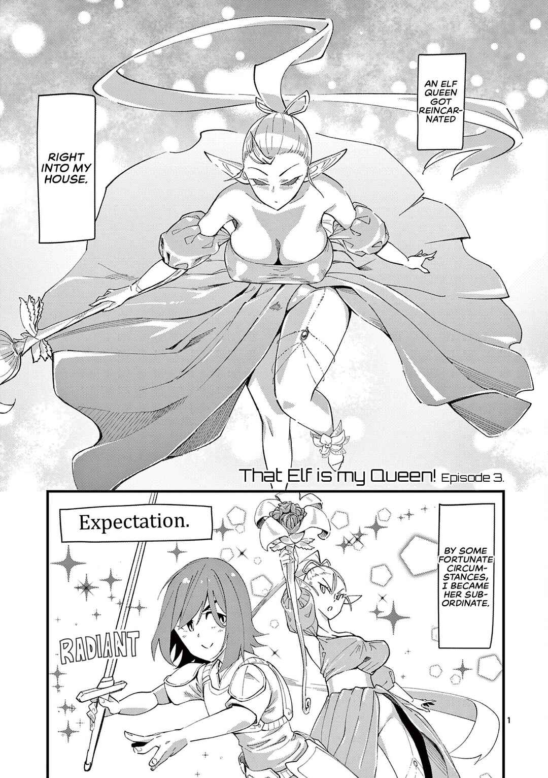 Page 1 Chapter 3 Elf ga Joou-sama