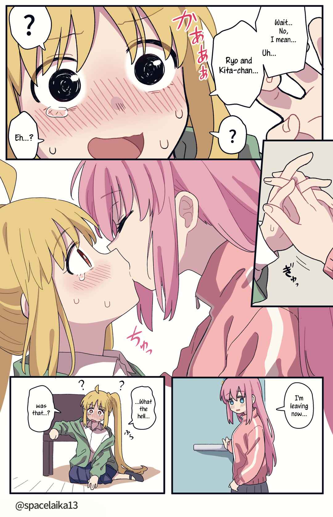 Page 4 Chapter Unknown_fc95 Bocchi the Rock! - Isnt it Kiss Nijika Week? (Doujinshi)