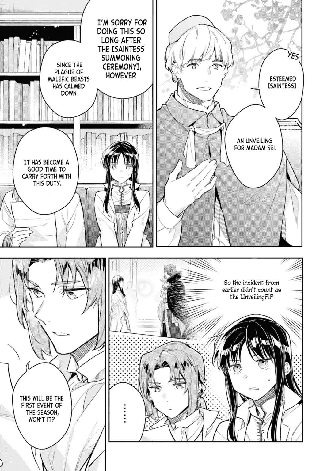 Page 9 Chapter 36 Seijo no Maryoku wa Bannou desu