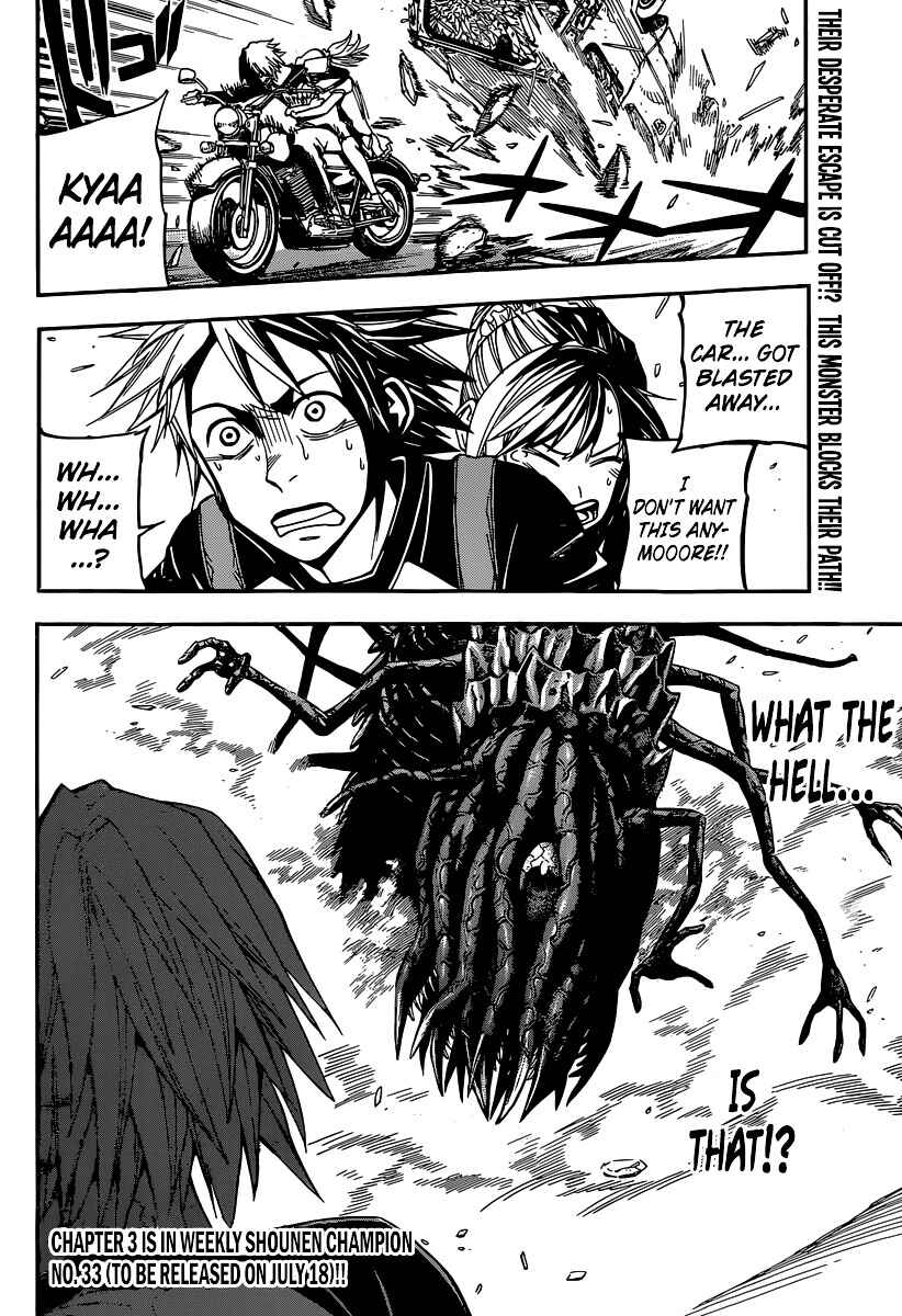 Page 8 Chapter 2 Magical Girl of the End vs Creature! vs Versus Earth