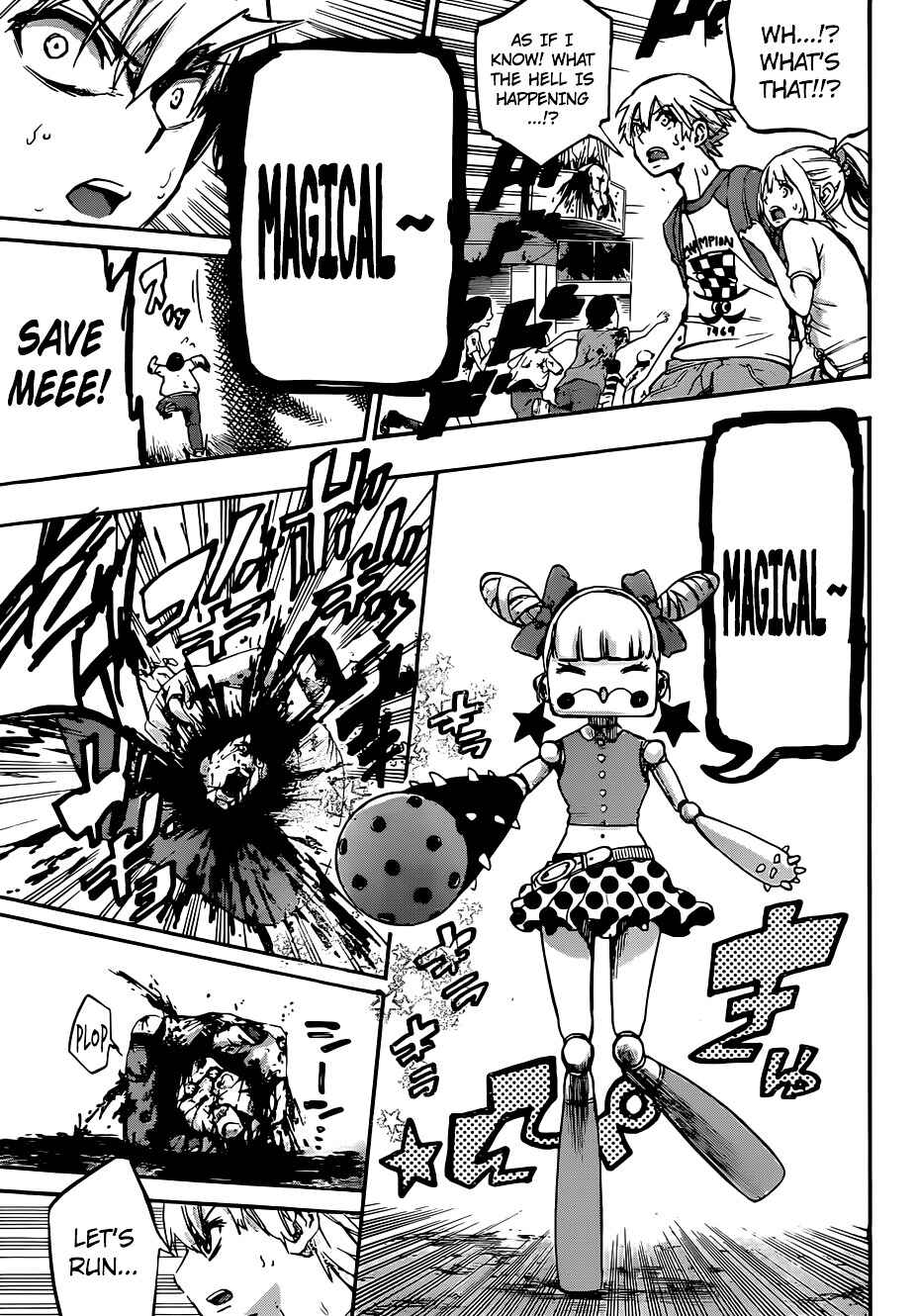 Page 3 Chapter 1 Magical Girl of the End vs Creature! vs Versus Earth