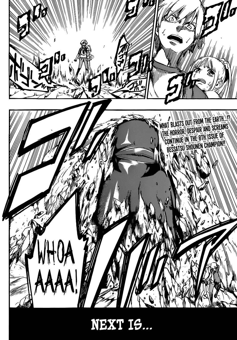 Page 8 Chapter 1 Magical Girl of the End vs Creature! vs Versus Earth