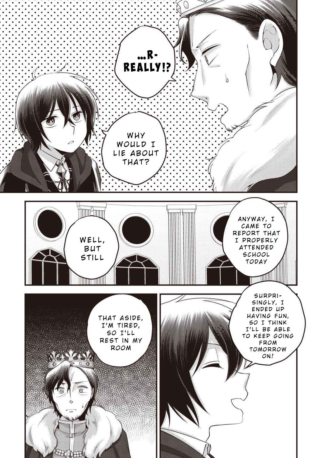 Page 17 Chapter 2 Tensai Dai Ni Ouji wa Hikikomori Tai: Koku Kaishi no Mujikaku Musou