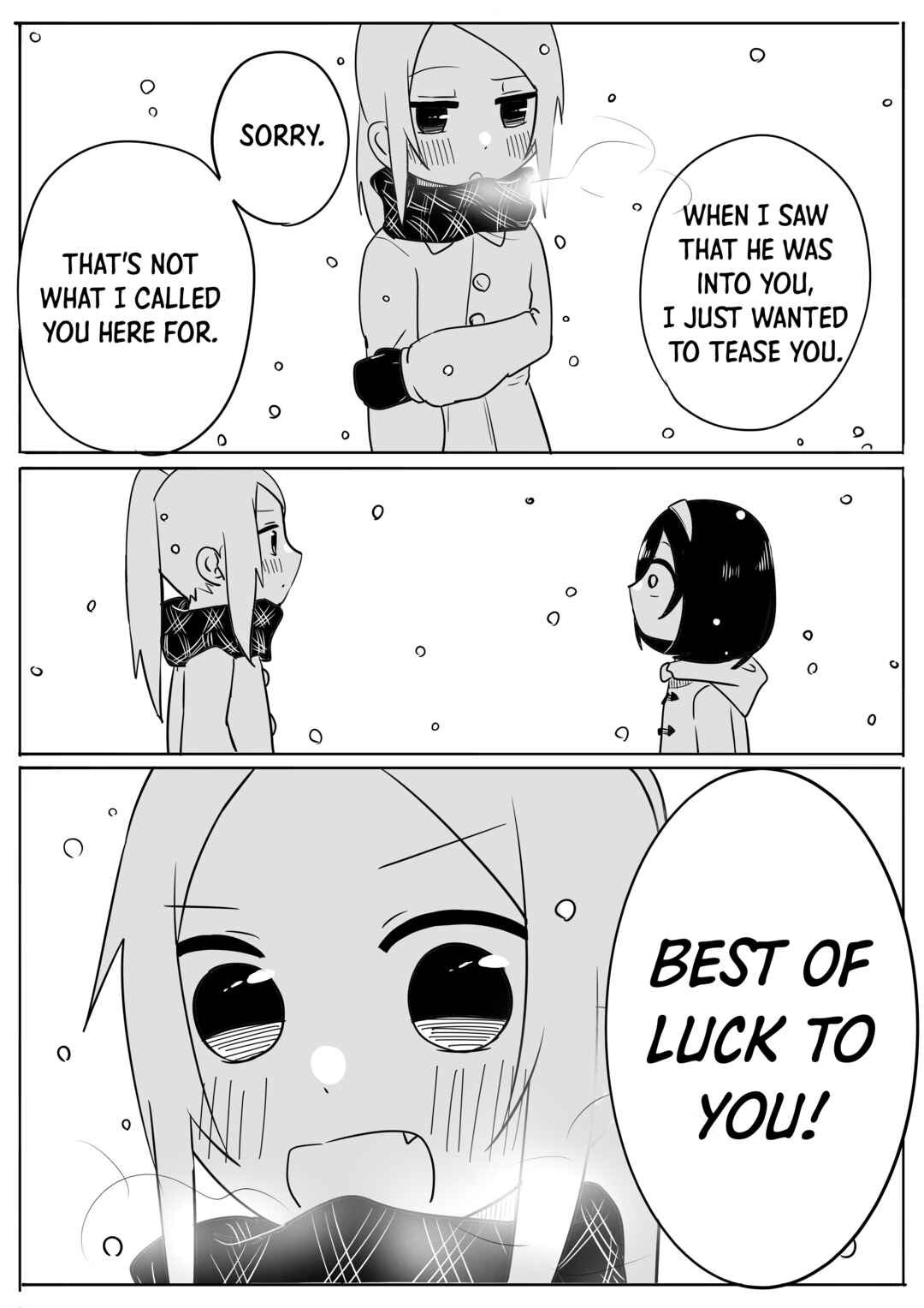 Page 10 Chapter Unknown_2248 My Clueless First Friend - Sleeping in the Snow (Doujinshi)