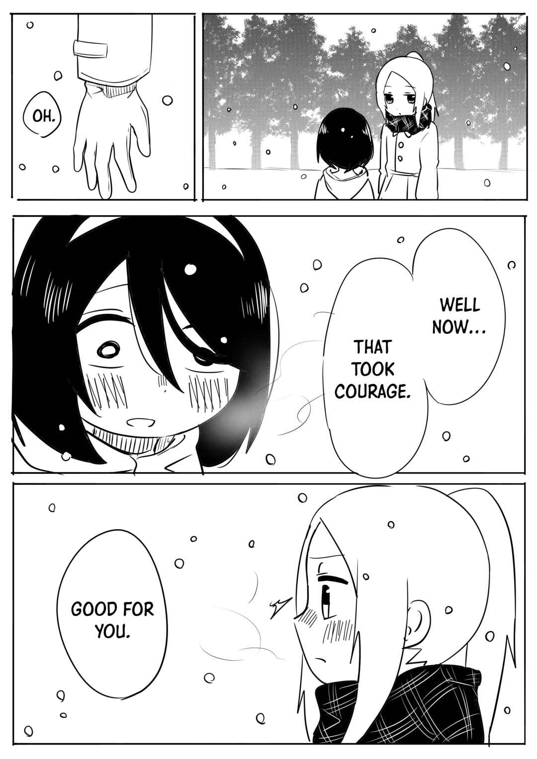Page 7 Chapter Unknown_2248 My Clueless First Friend - Sleeping in the Snow (Doujinshi)