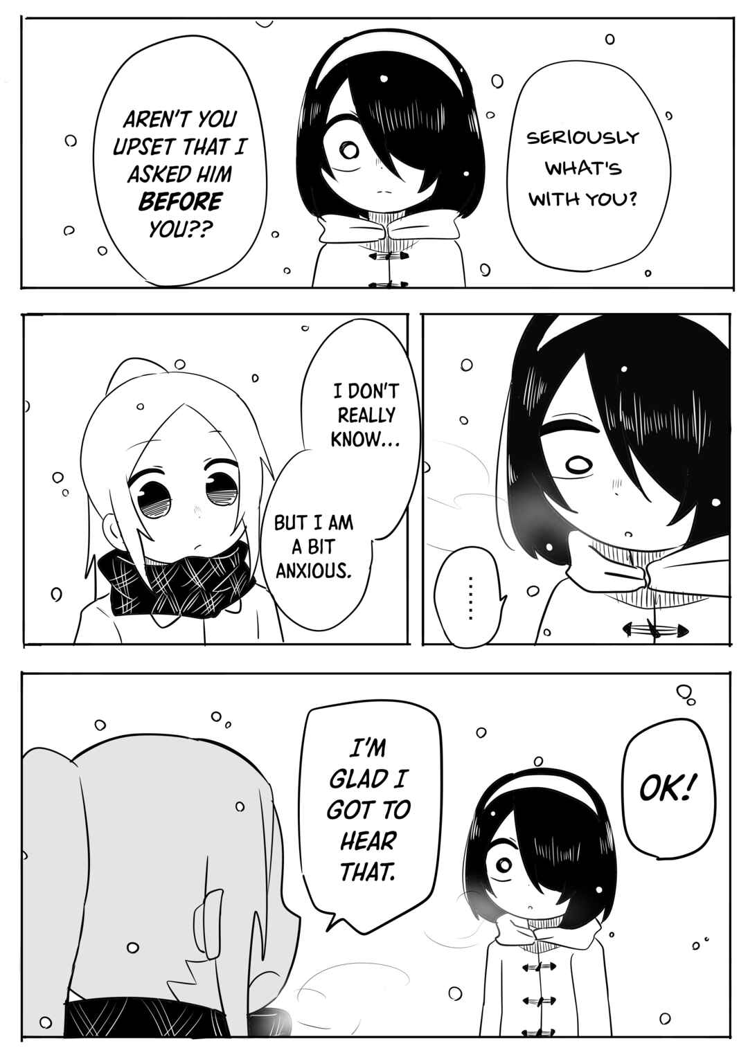 Page 9 Chapter Unknown_2248 My Clueless First Friend - Sleeping in the Snow (Doujinshi)