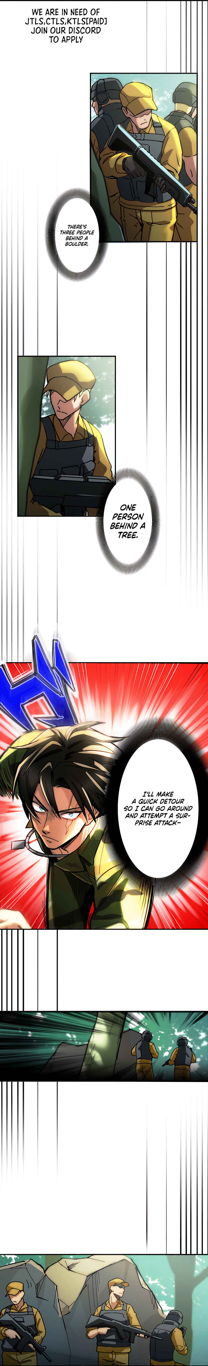 Page 4 Chapter 1 Gendai no Saikyou Heishi, Isekai Dungeon o Kouryaku Suru