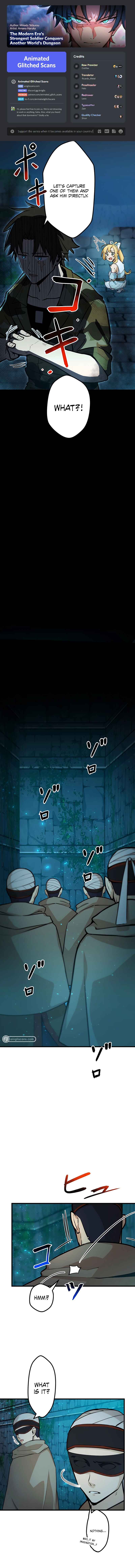 Page 1 Chapter 14 Gendai no Saikyou Heishi, Isekai Dungeon o Kouryaku Suru