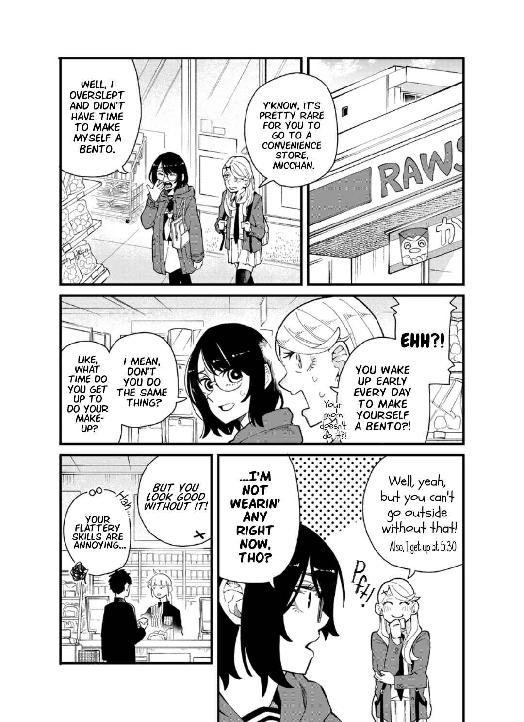 Page 1 Chapter 17 Tomoko & Mitsuki