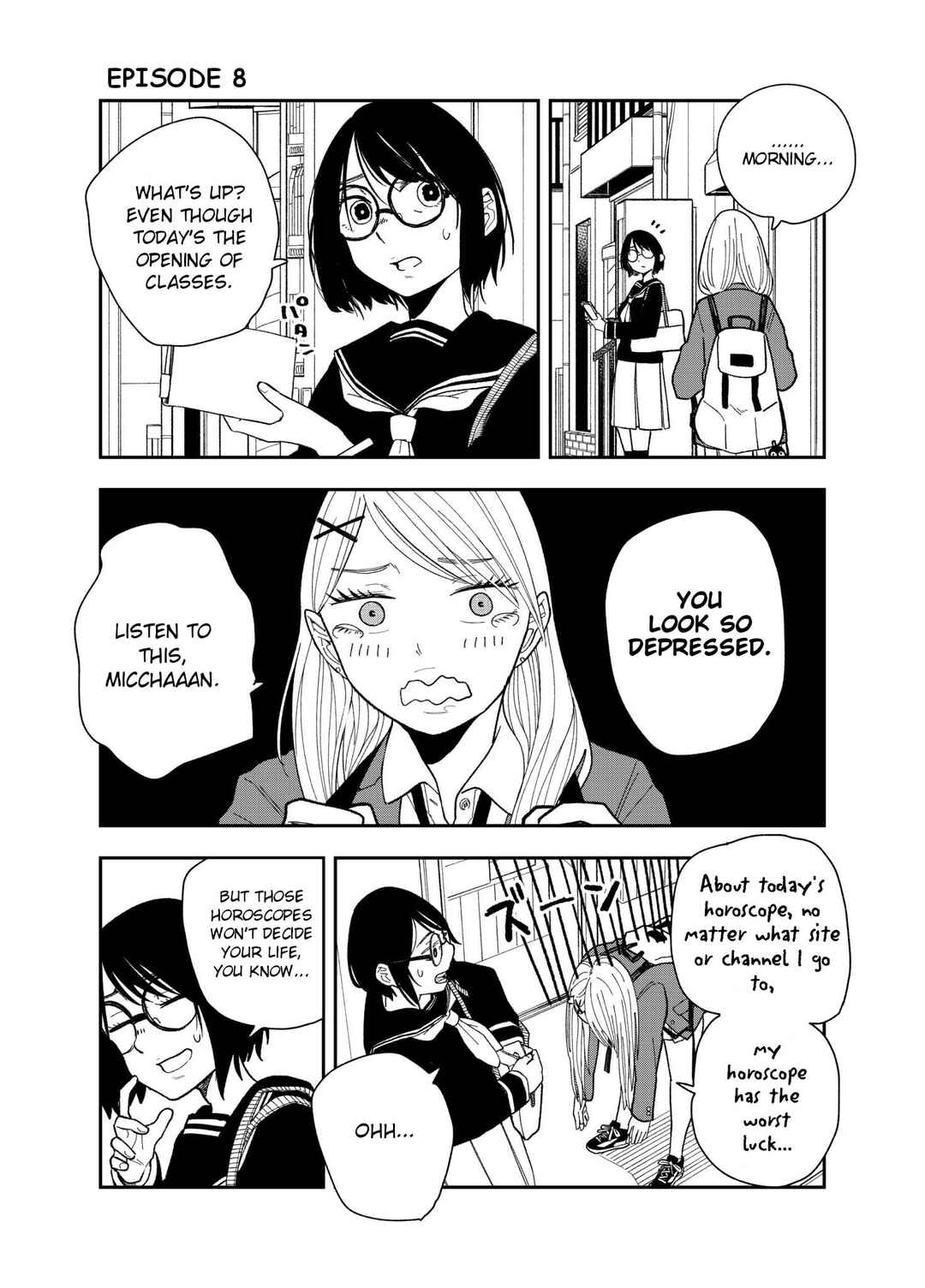 Page 1 Chapter 8 Tomoko & Mitsuki