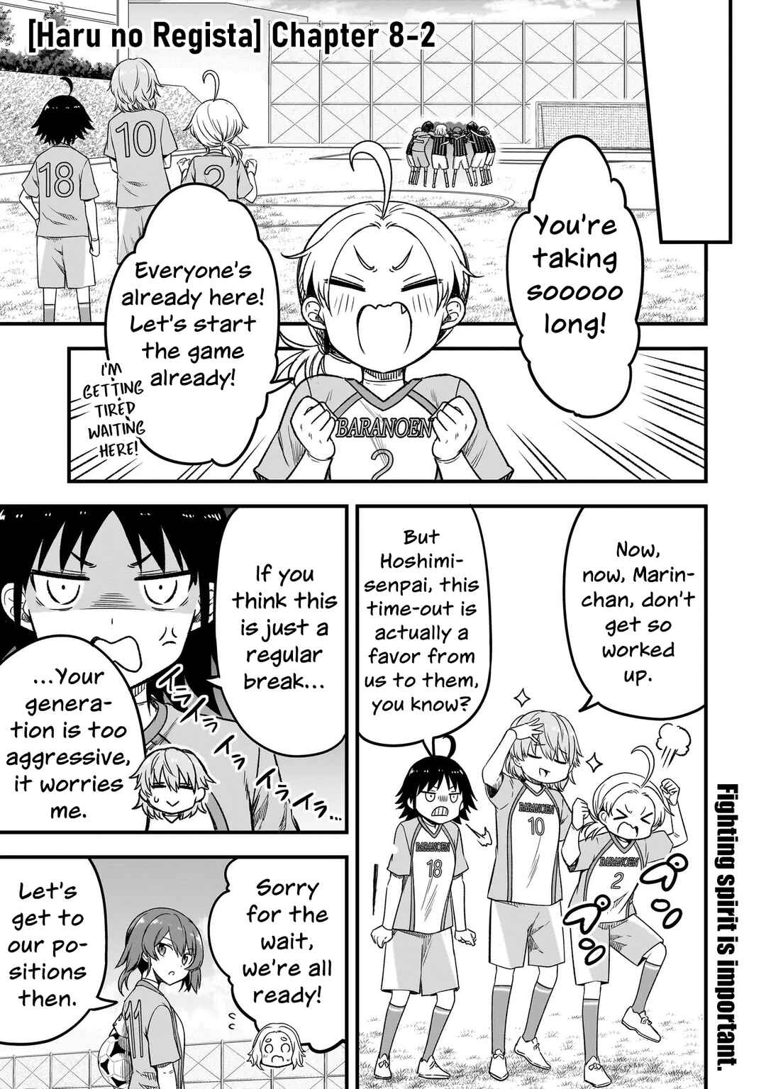 Page 1 Chapter 8.2 Haru no Regista