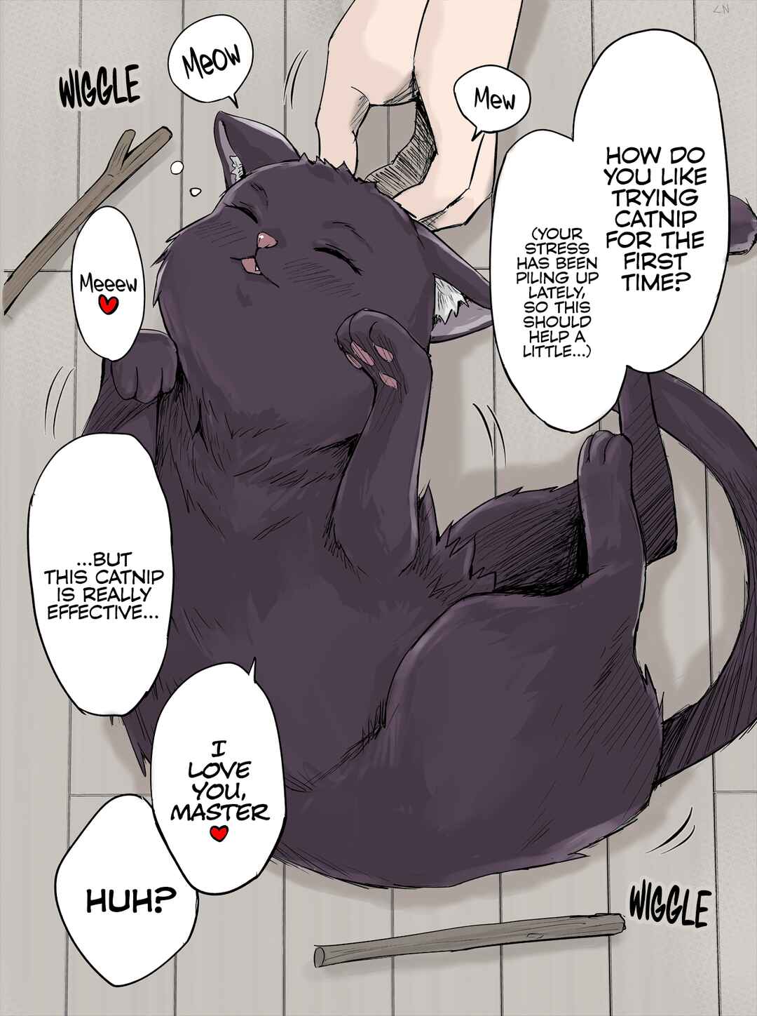 Page 1 Chapter 6 The Yandere Pet Cat Is Overly Domineering (Fan Colored)