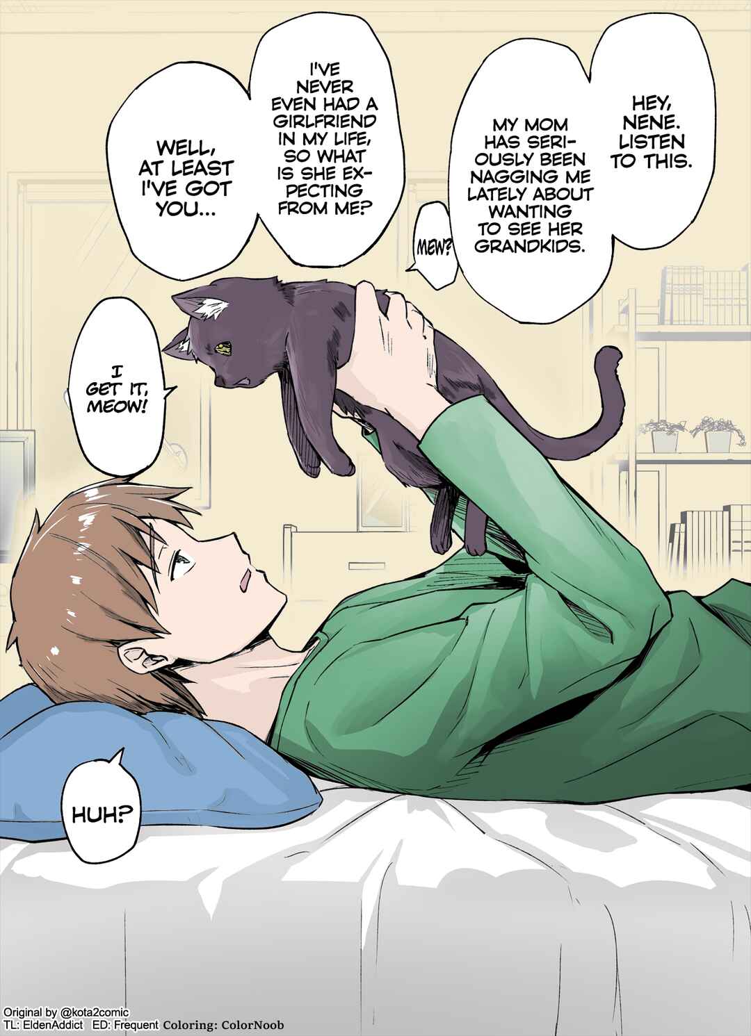 Page 1 Chapter 1 The Yandere Pet Cat Is Overly Domineering (Fan Colored)