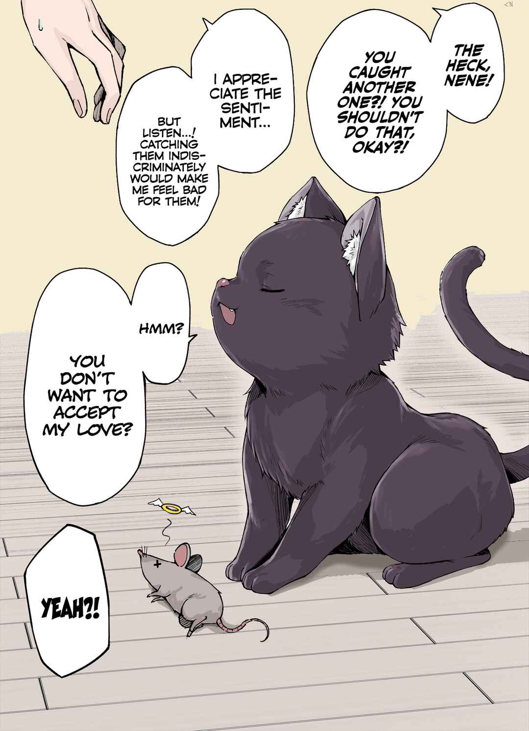 Page 1 Chapter 5 The Yandere Pet Cat Is Overly Domineering (Fan Colored)