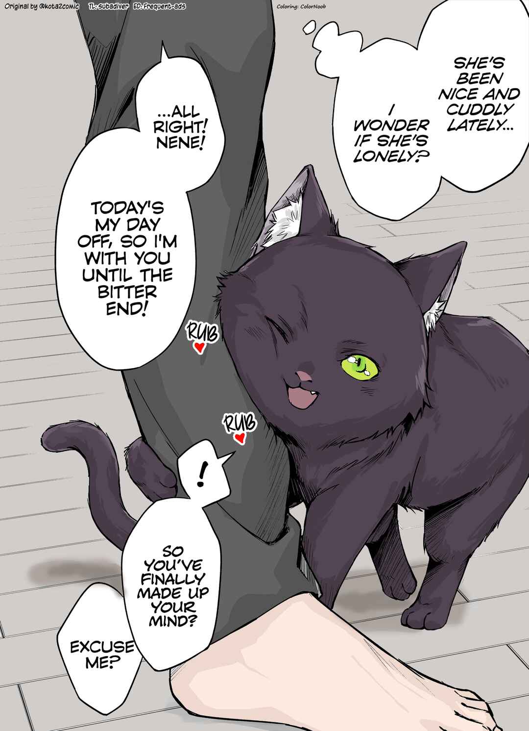 Page 1 Chapter 8 The Yandere Pet Cat Is Overly Domineering (Fan Colored)