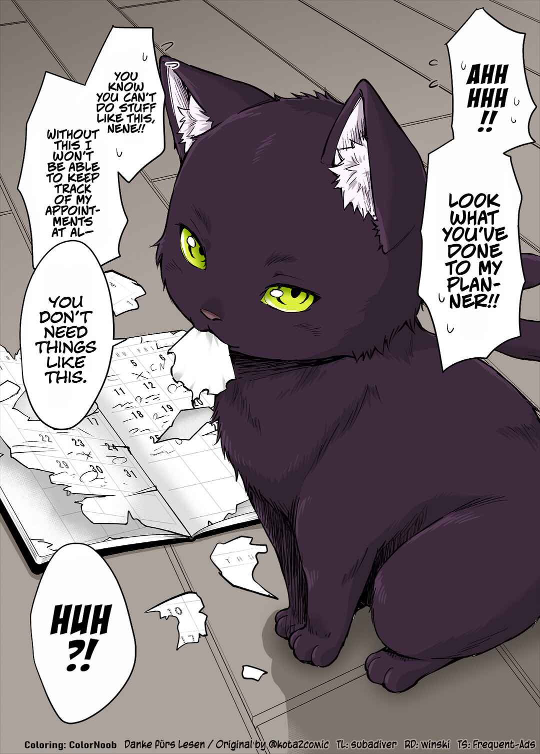 Page 1 Chapter 16 The Yandere Pet Cat Is Overly Domineering (Fan Colored)