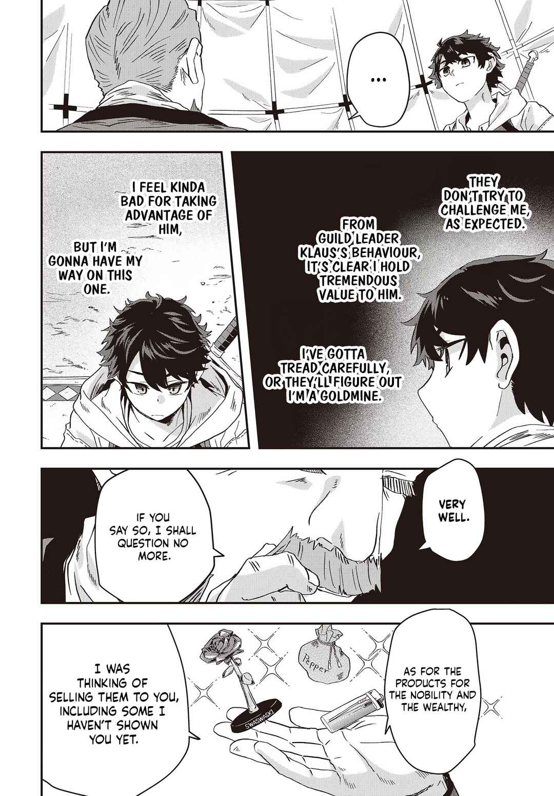 Page 28 Chapter 8 Muteki Shounin no Isekai Nariagari Monogatari ~Gendai no Seihin wo Jizai ni Toriyoseru Sukiru ga Aru Node Isekai de wa Rakushoudesu~