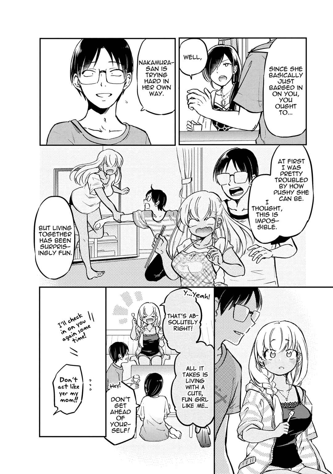 Page 10 Chapter 11 Nakamura-san, the Uninvited Gyaru