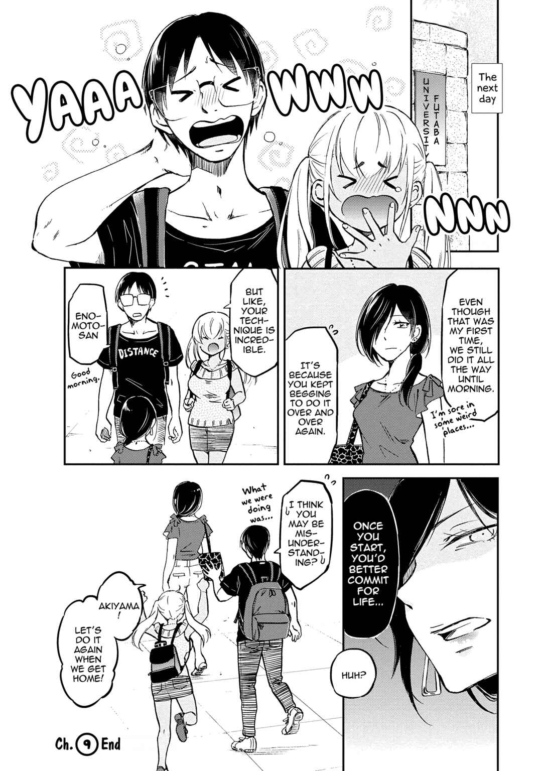 Page 12 Chapter 9 Nakamura-san, the Uninvited Gyaru