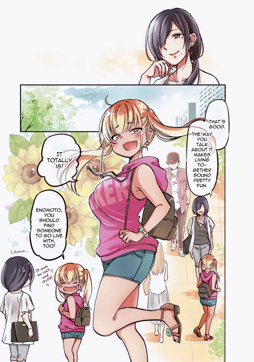 Page 3 Chapter 8 Nakamura-san, the Uninvited Gyaru