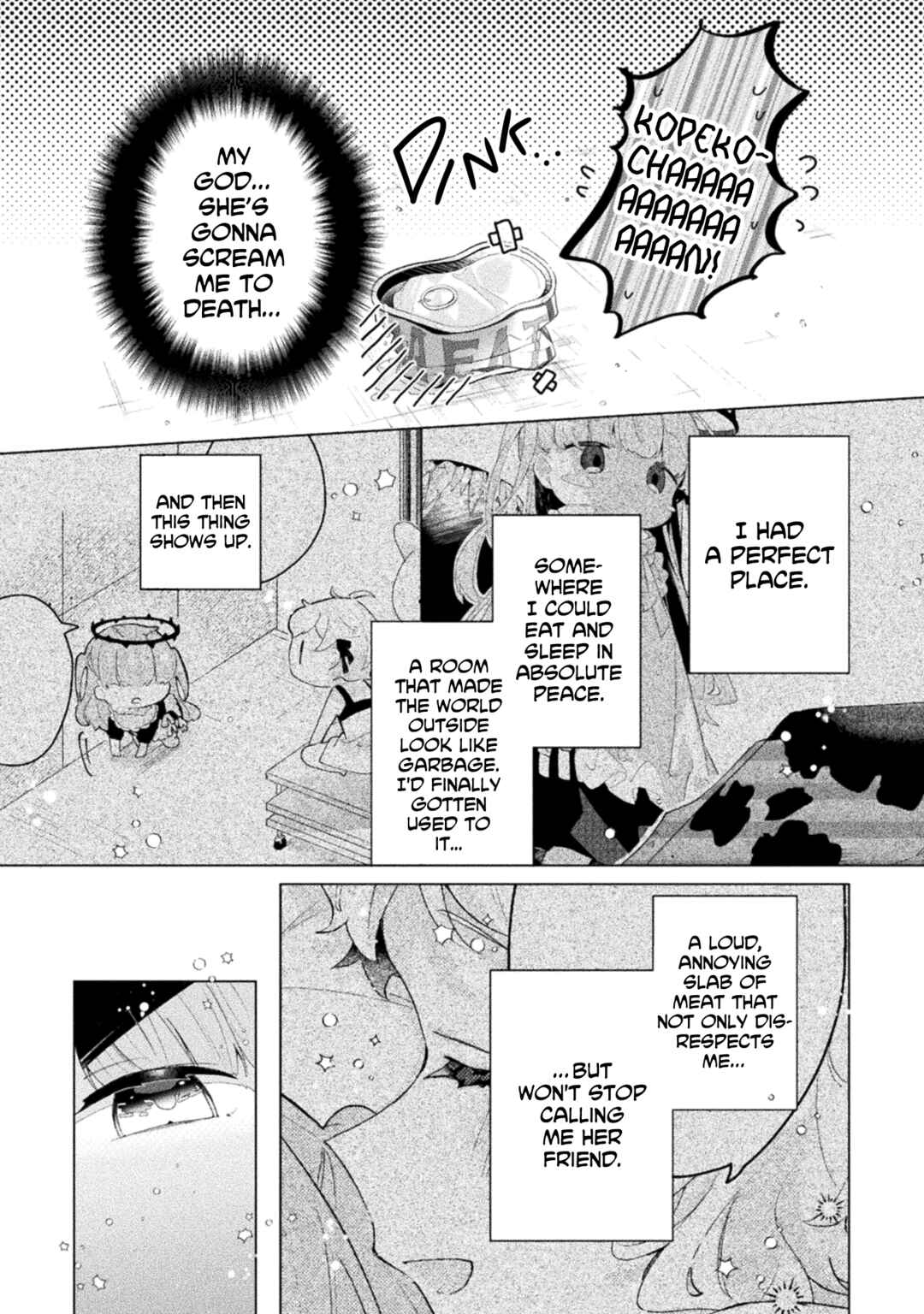 Page 15 Chapter 2 Harapeko Kopeko wa Niku to Sumu!
