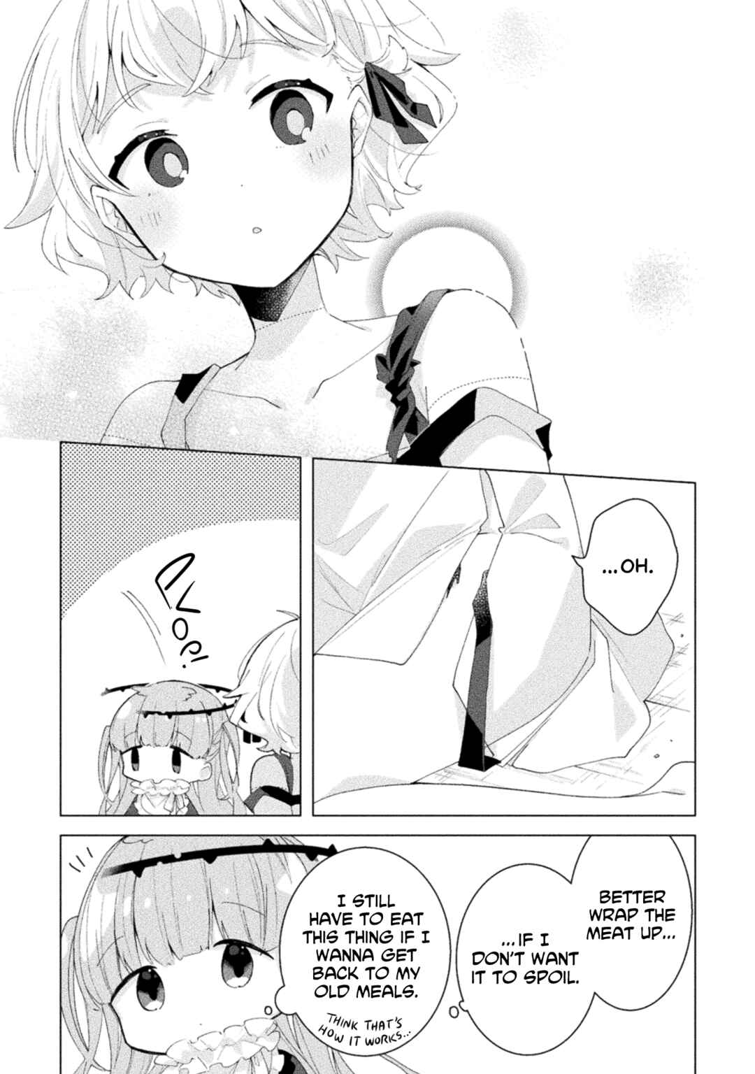 Page 19 Chapter 2 Harapeko Kopeko wa Niku to Sumu!