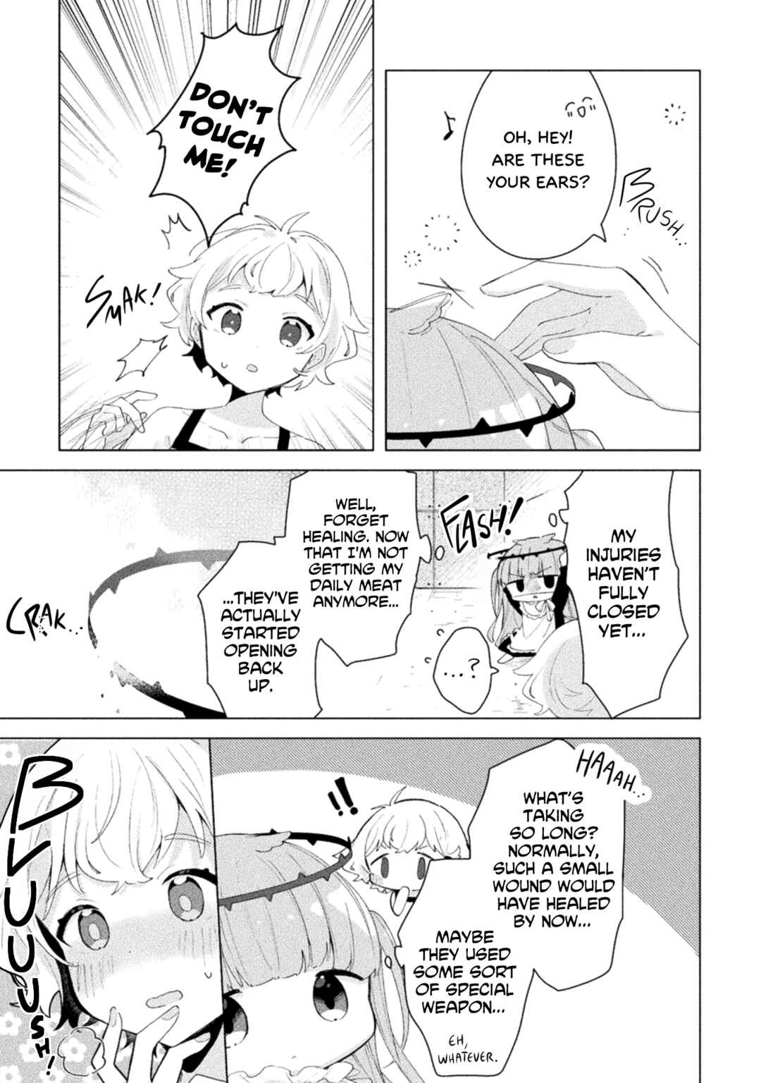 Page 6 Chapter 2 Harapeko Kopeko wa Niku to Sumu!