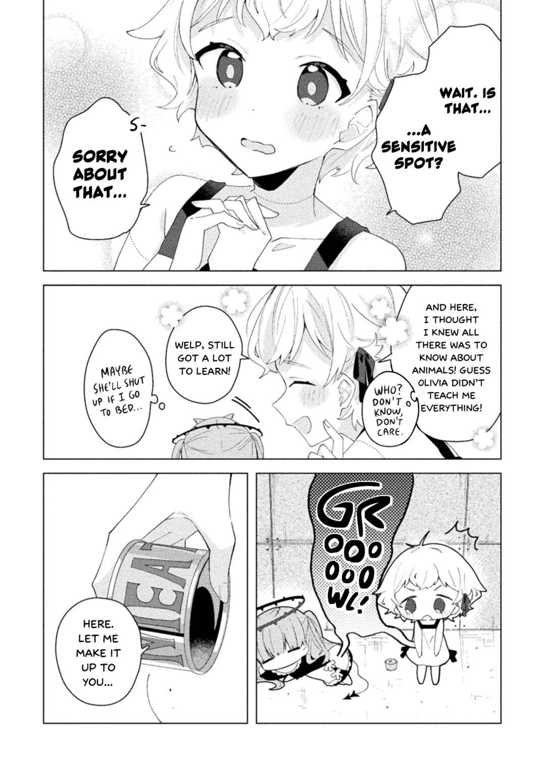 Page 7 Chapter 2 Harapeko Kopeko wa Niku to Sumu!