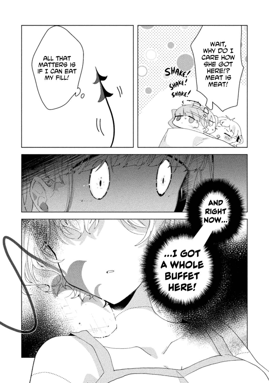 Page 9 Chapter 3 Harapeko Kopeko wa Niku to Sumu!
