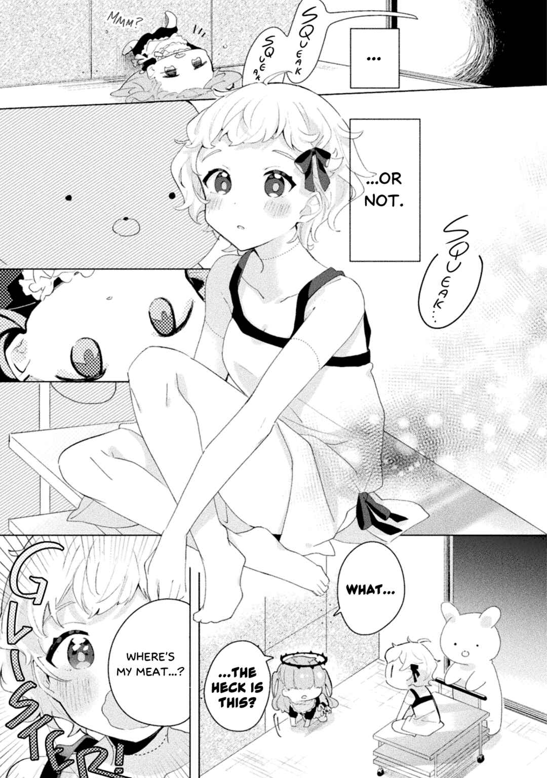 Page 10 Chapter 1 Harapeko Kopeko wa Niku to Sumu!