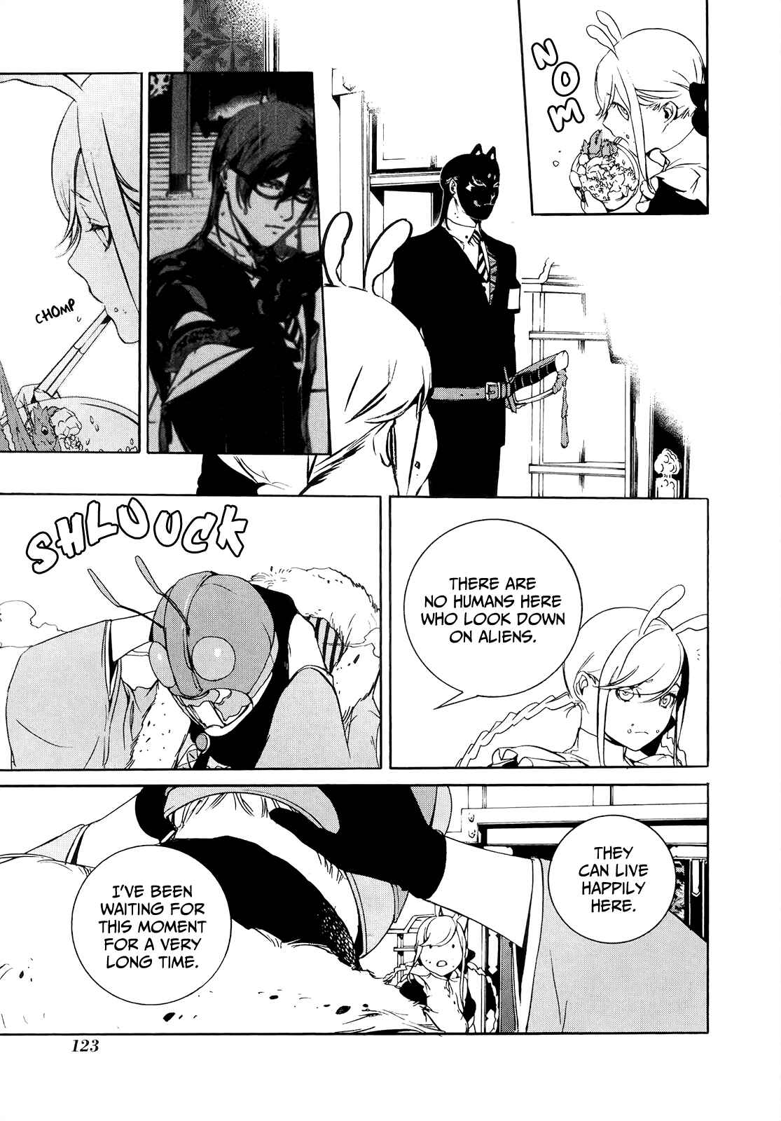 Page 4 Chapter 12 Hitokiri Share House