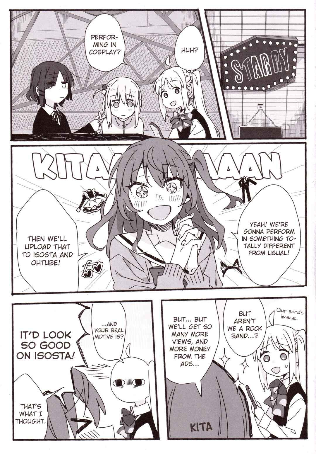 Page 4 Chapter Unknown_b40d Bocchi the Rock! - The Senpais Day Off (Doujinshi)
