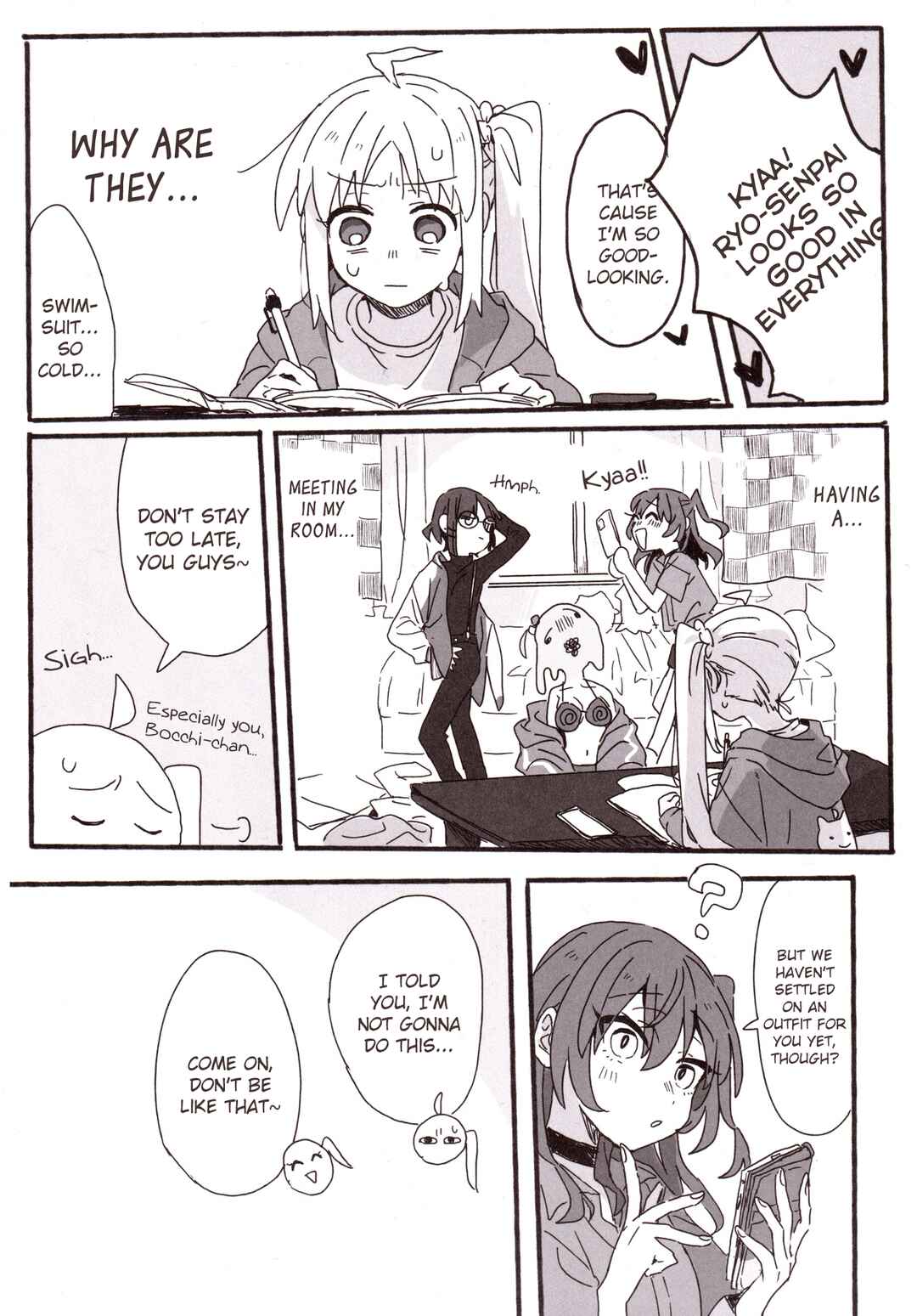 Page 7 Chapter Unknown_b40d Bocchi the Rock! - The Senpais Day Off (Doujinshi)