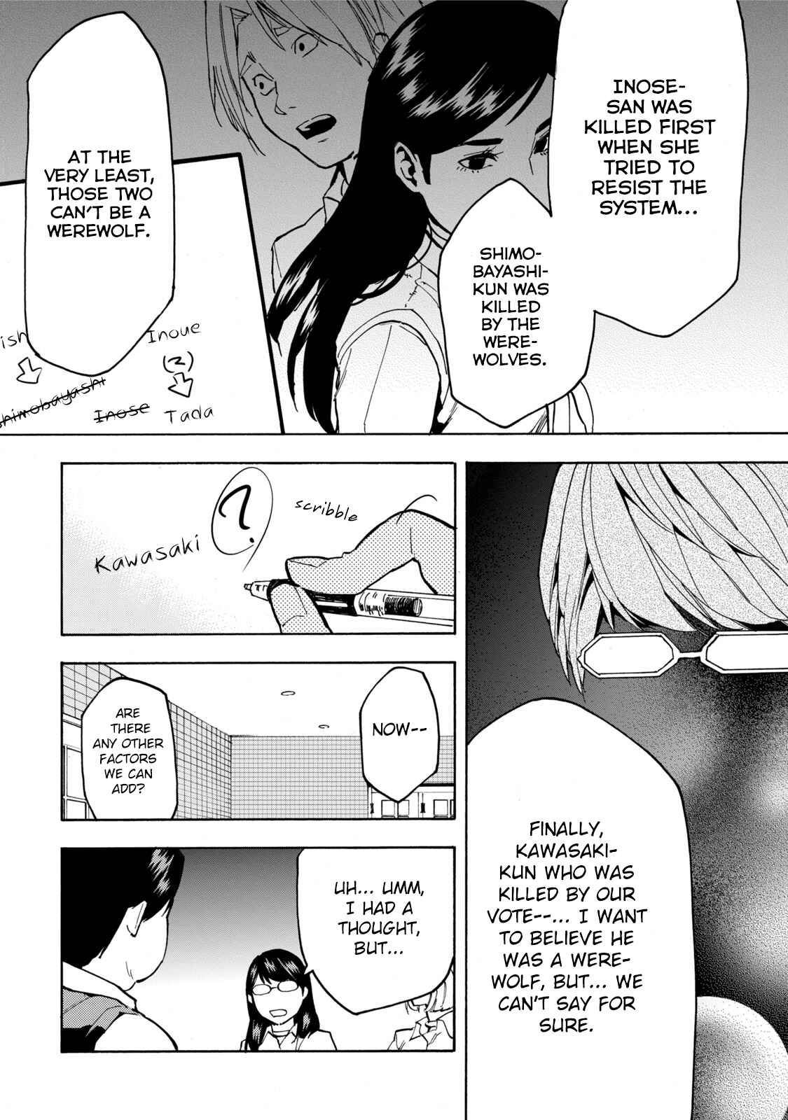 Page 21 Chapter 8 Jinrou Game