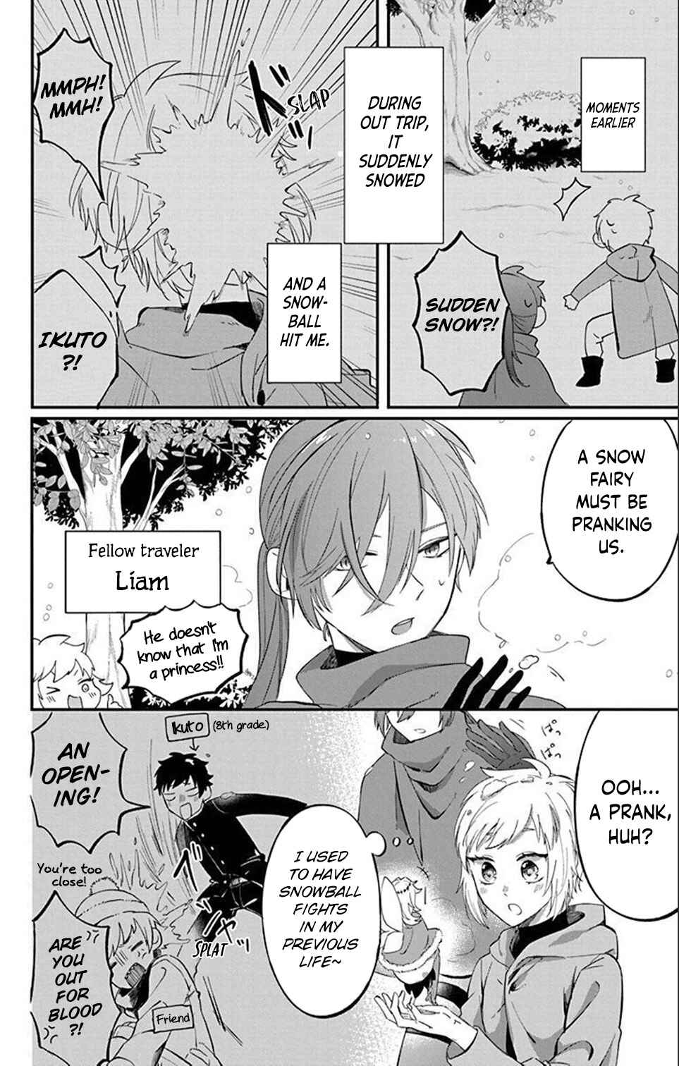 Page 2 Chapter 8.2 Tensei Shitara Hime Datta node Dansou Joshi Kiwamete Saikyou Mahou Tsukai Mezasuwa