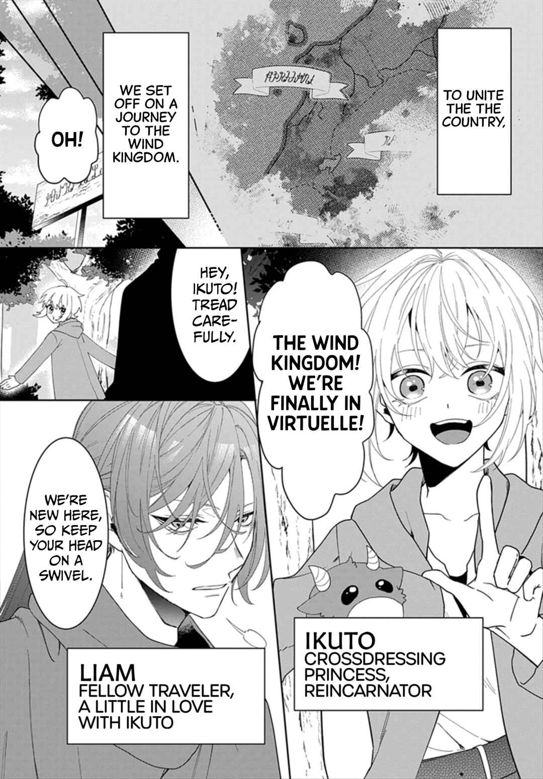 Page 2 Chapter 21 Tensei Shitara Hime Datta node Dansou Joshi Kiwamete Saikyou Mahou Tsukai Mezasuwa