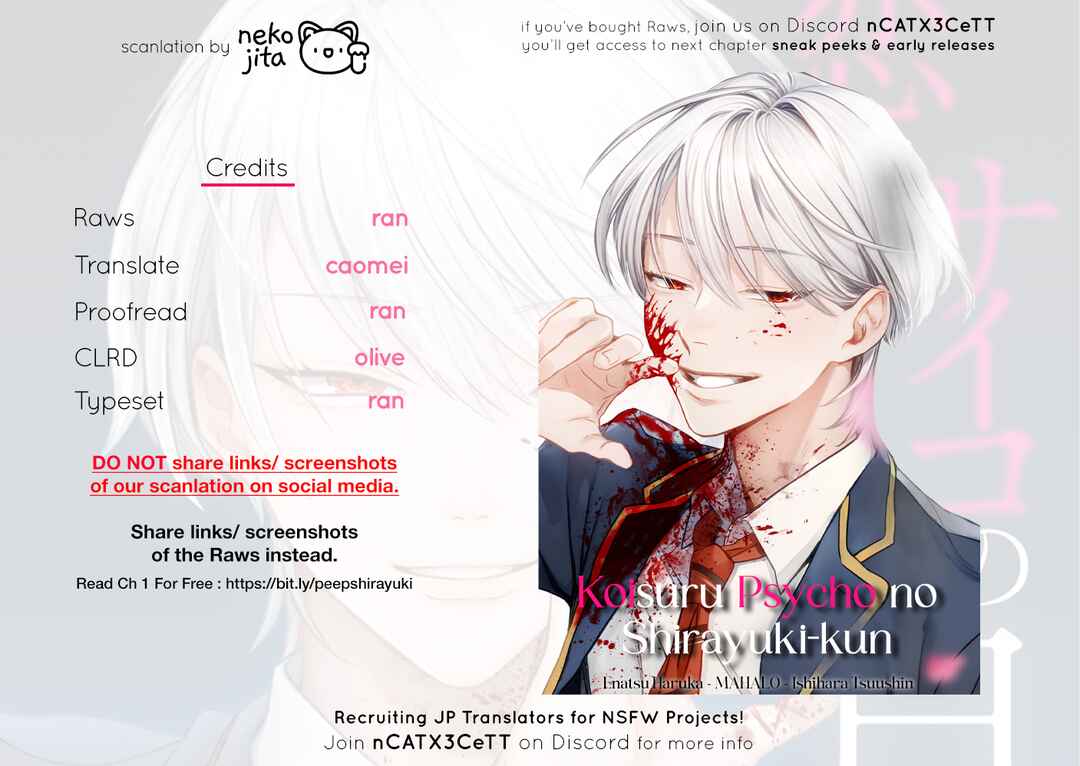 Page 34 Chapter 6 Koisuru Psycho no Shirayuki-kun