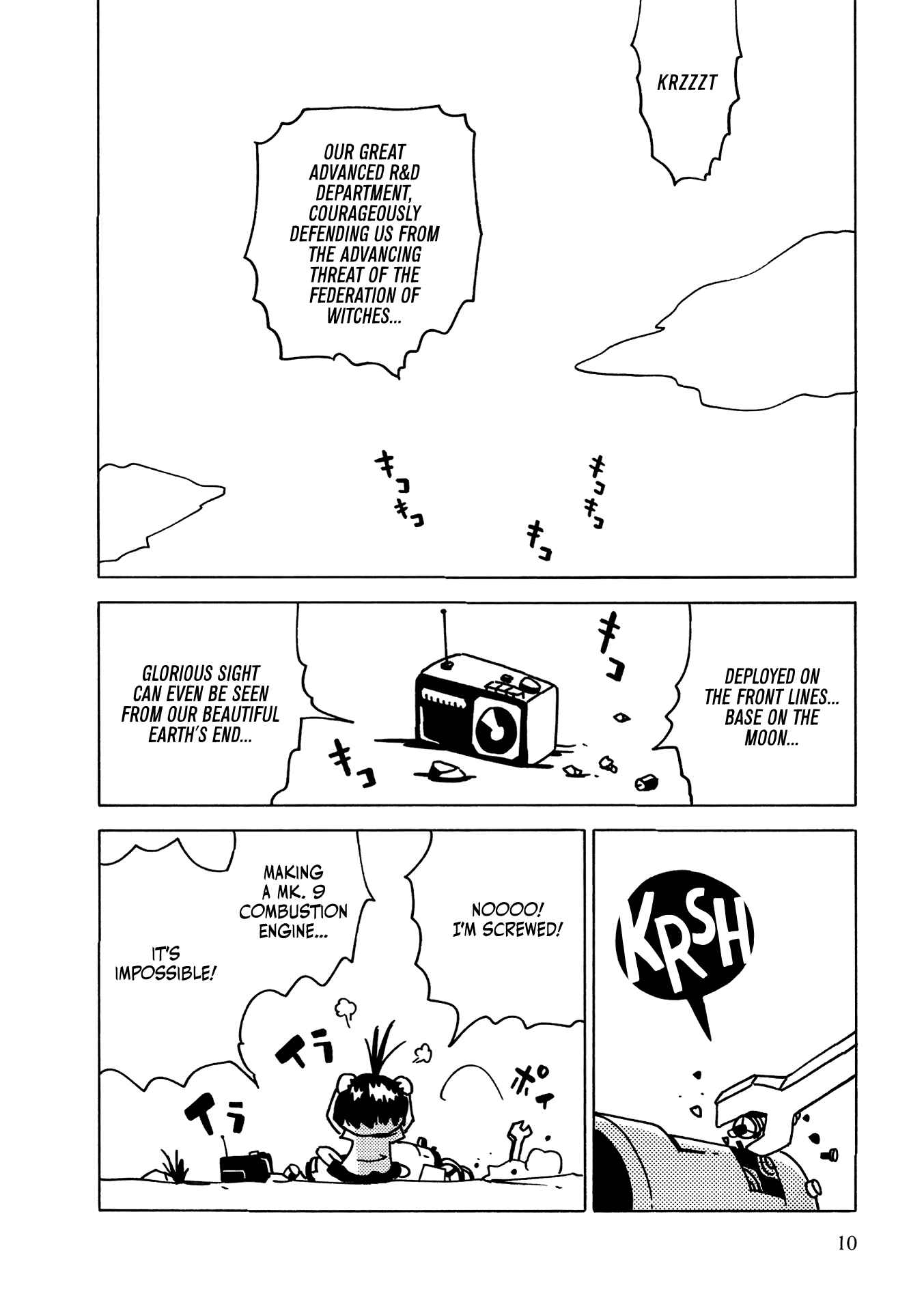Page 9 Chapter 0 The Witch at the End of the World