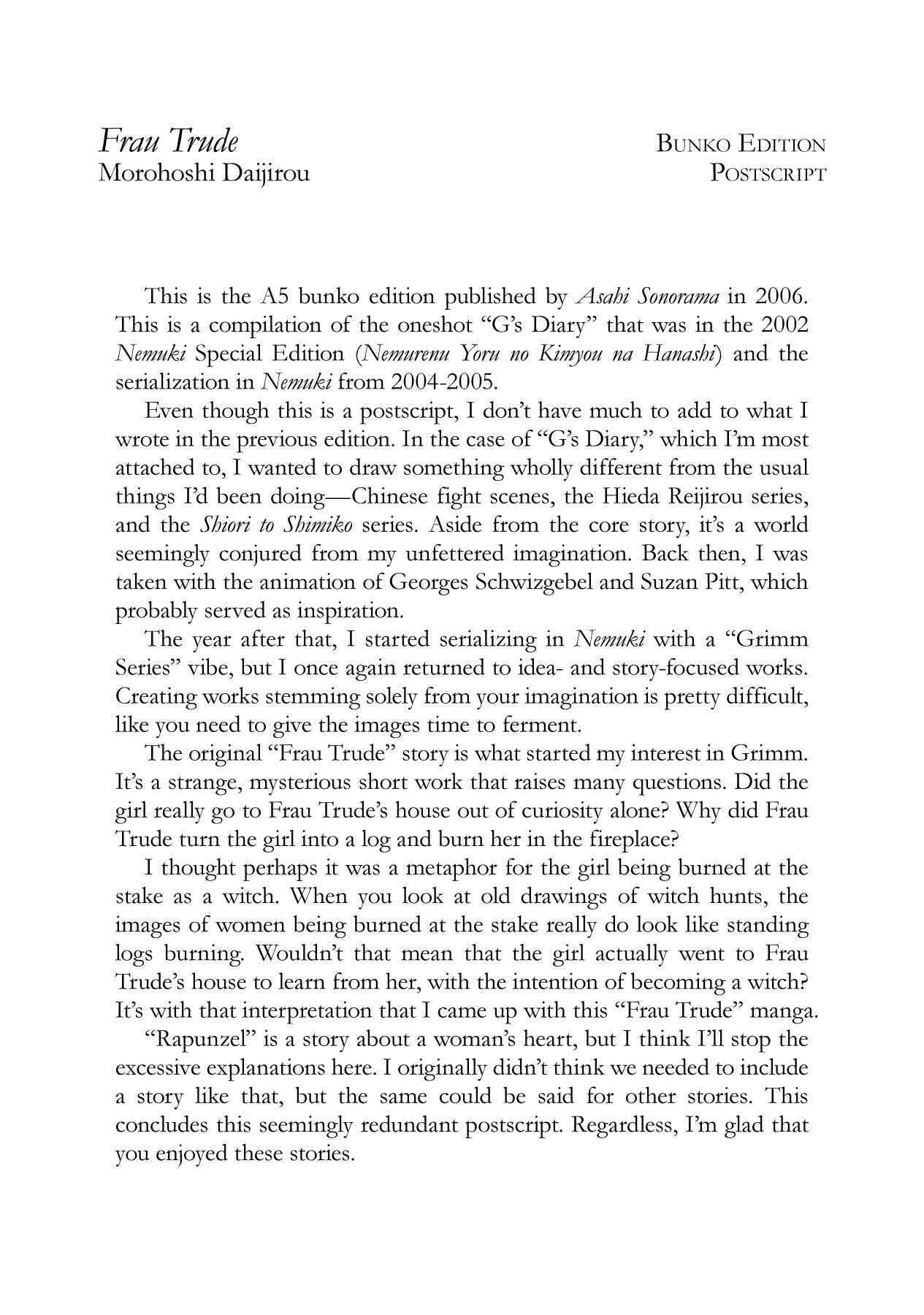 Page 58 Chapter 8 Frau Trude - Grimm-Adjacent Tales