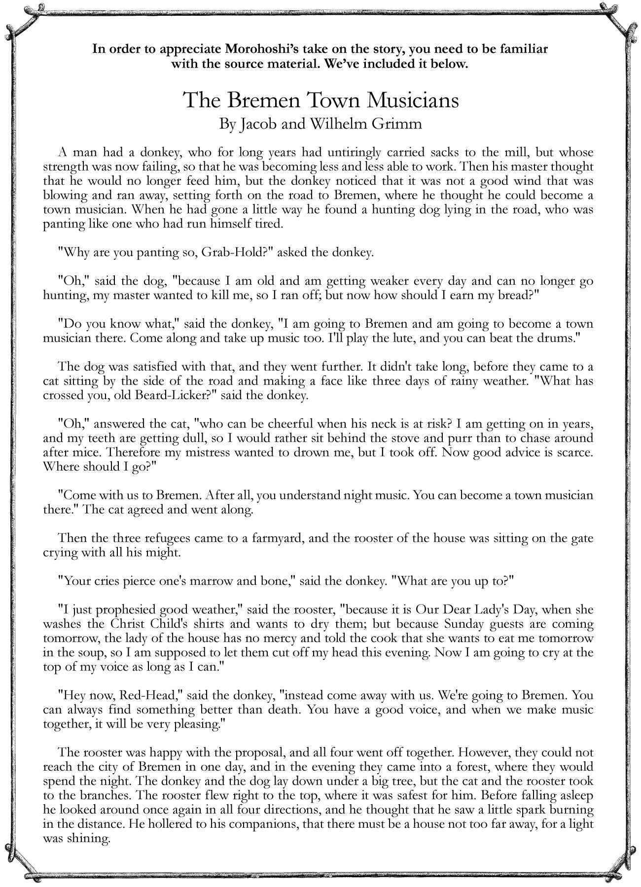 Page 2 Chapter 7 Frau Trude - Grimm-Adjacent Tales