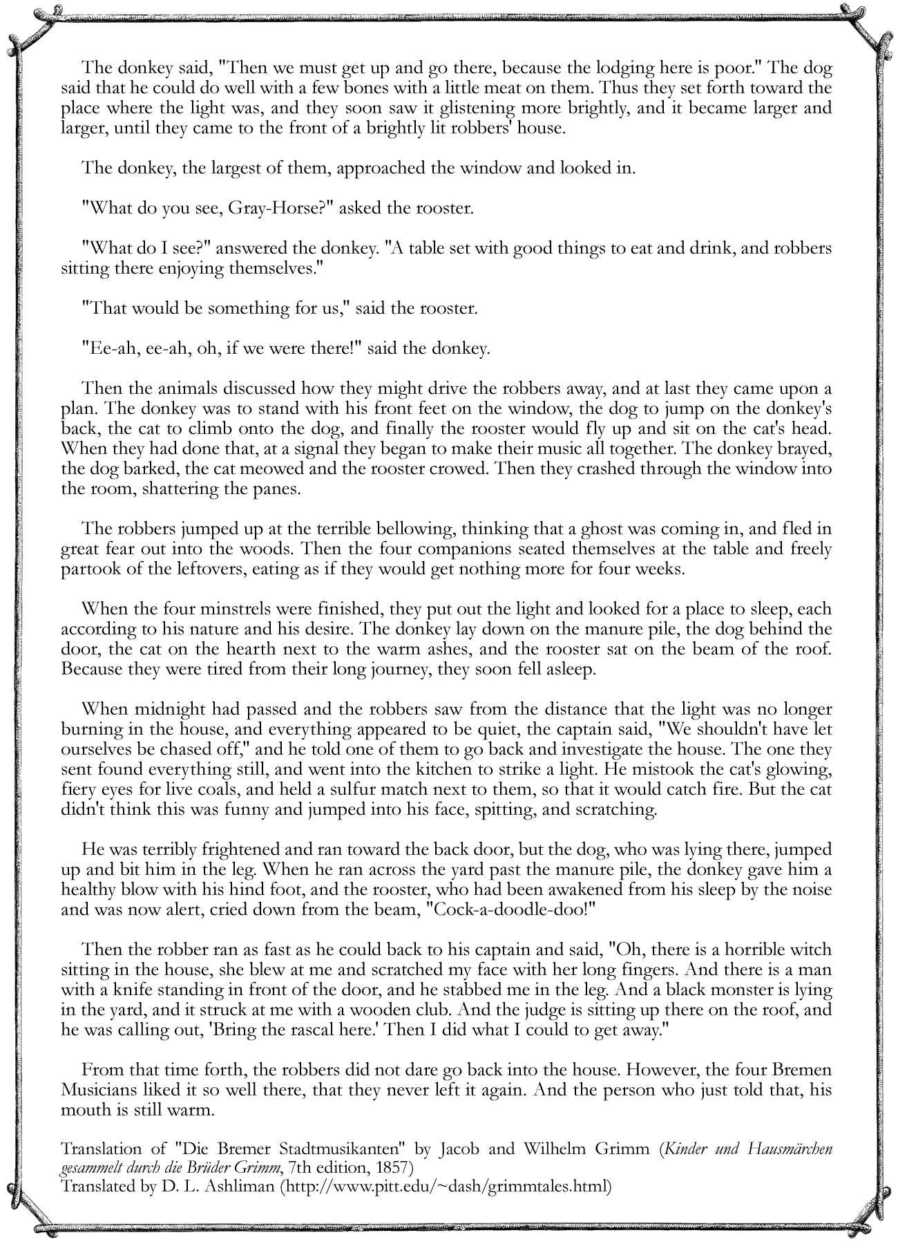 Page 3 Chapter 7 Frau Trude - Grimm-Adjacent Tales